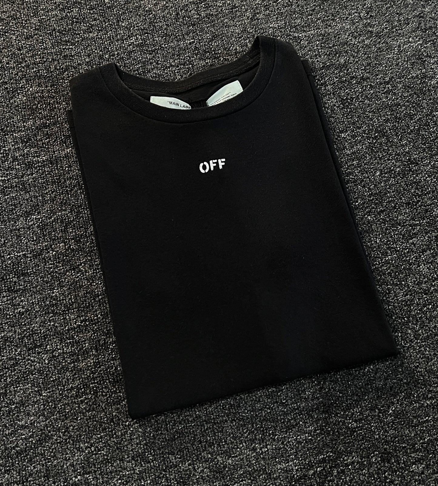 Off White Skull Logo Tee