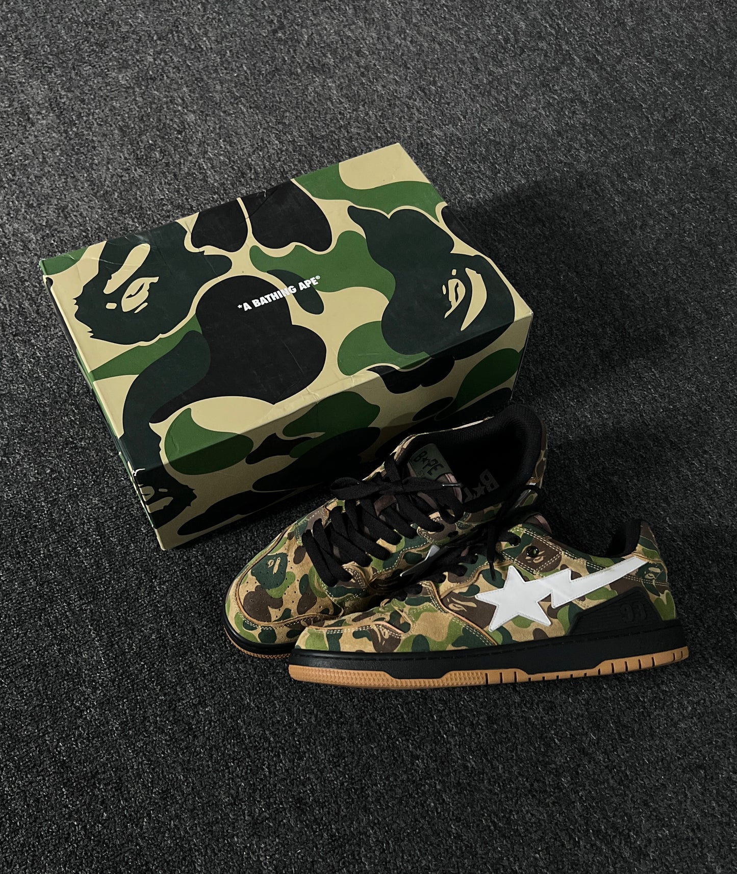 Bape Low Cut Sneakers