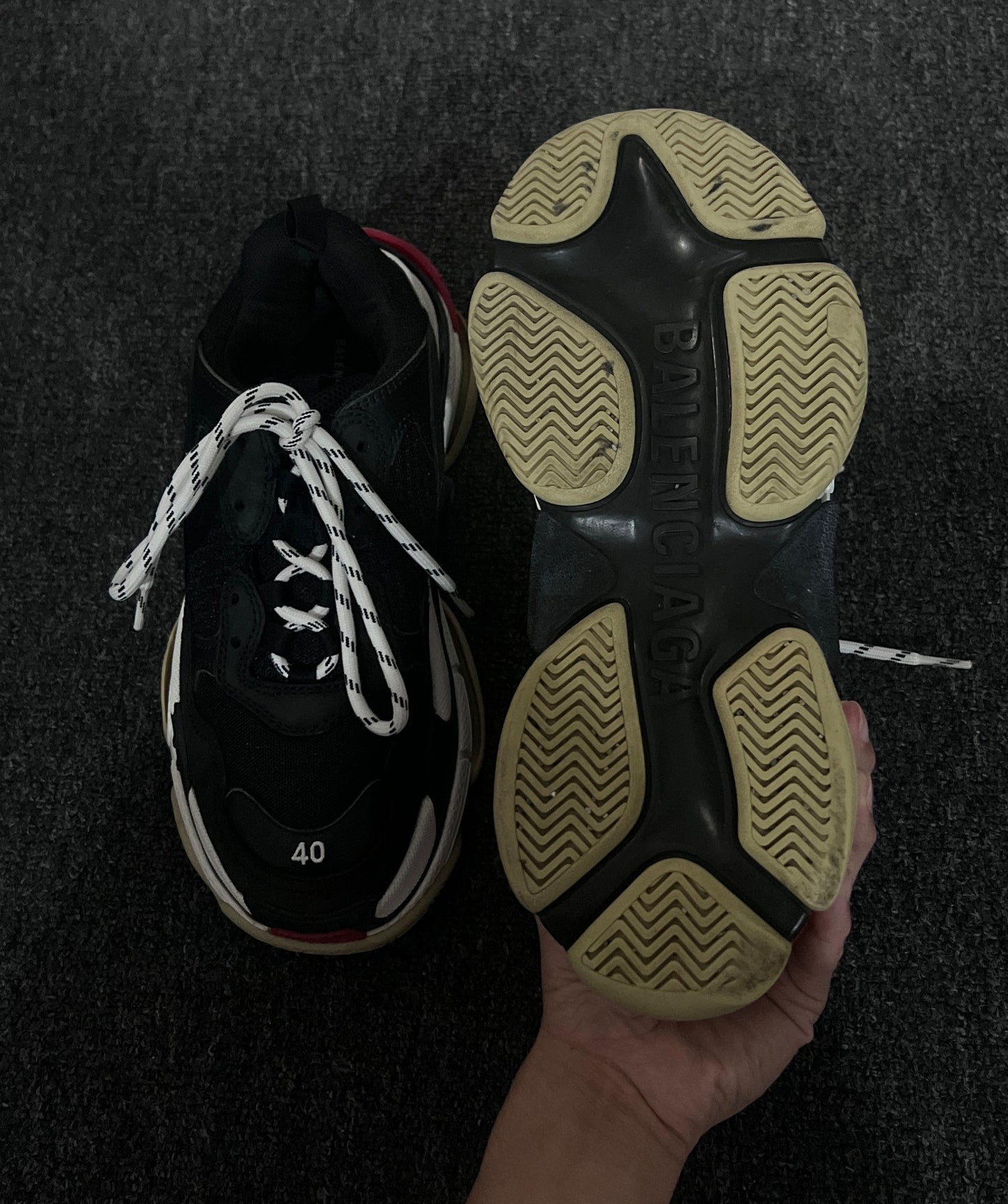 BALENCIAGA TRIPLE S SNEAKERS