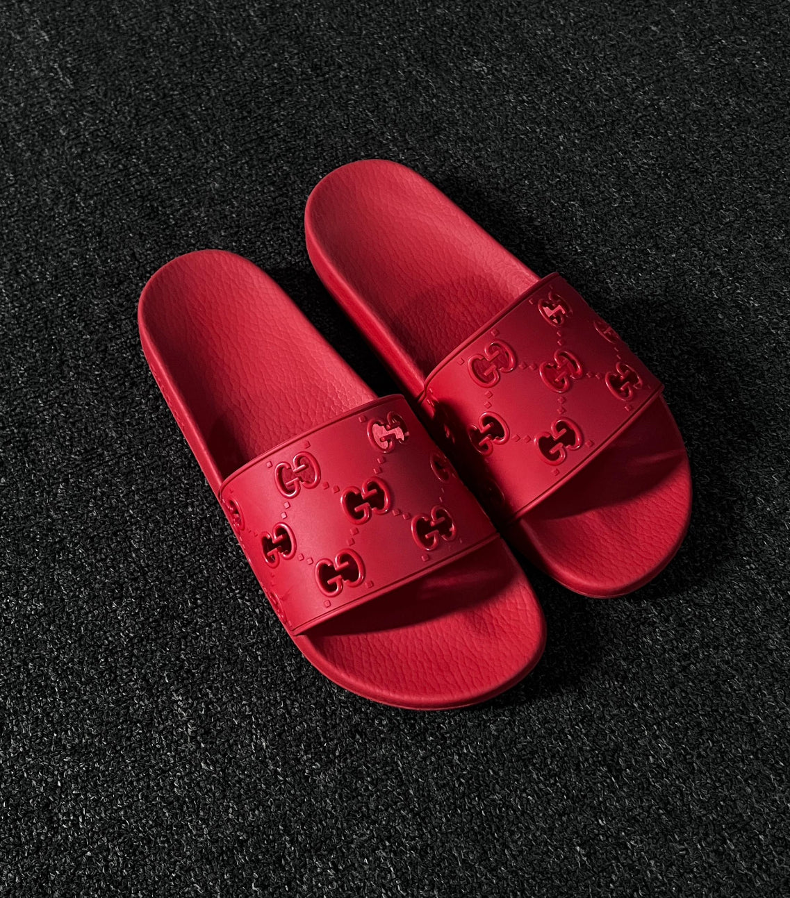 Gucci GG Logo Sandals Slides