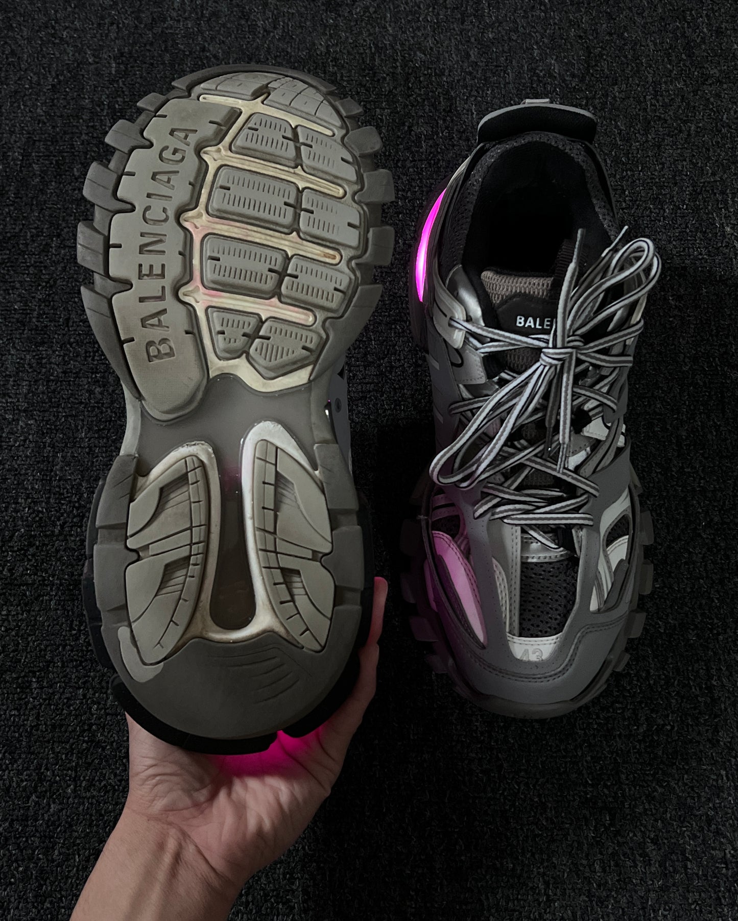 BALENCIAGA LED TRACK SNEAKERS