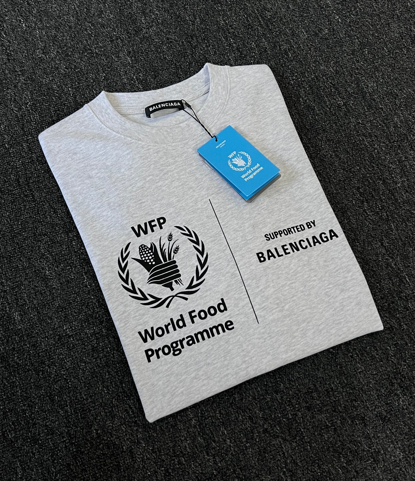 Balenciaga x WFP Classic Logo Tee