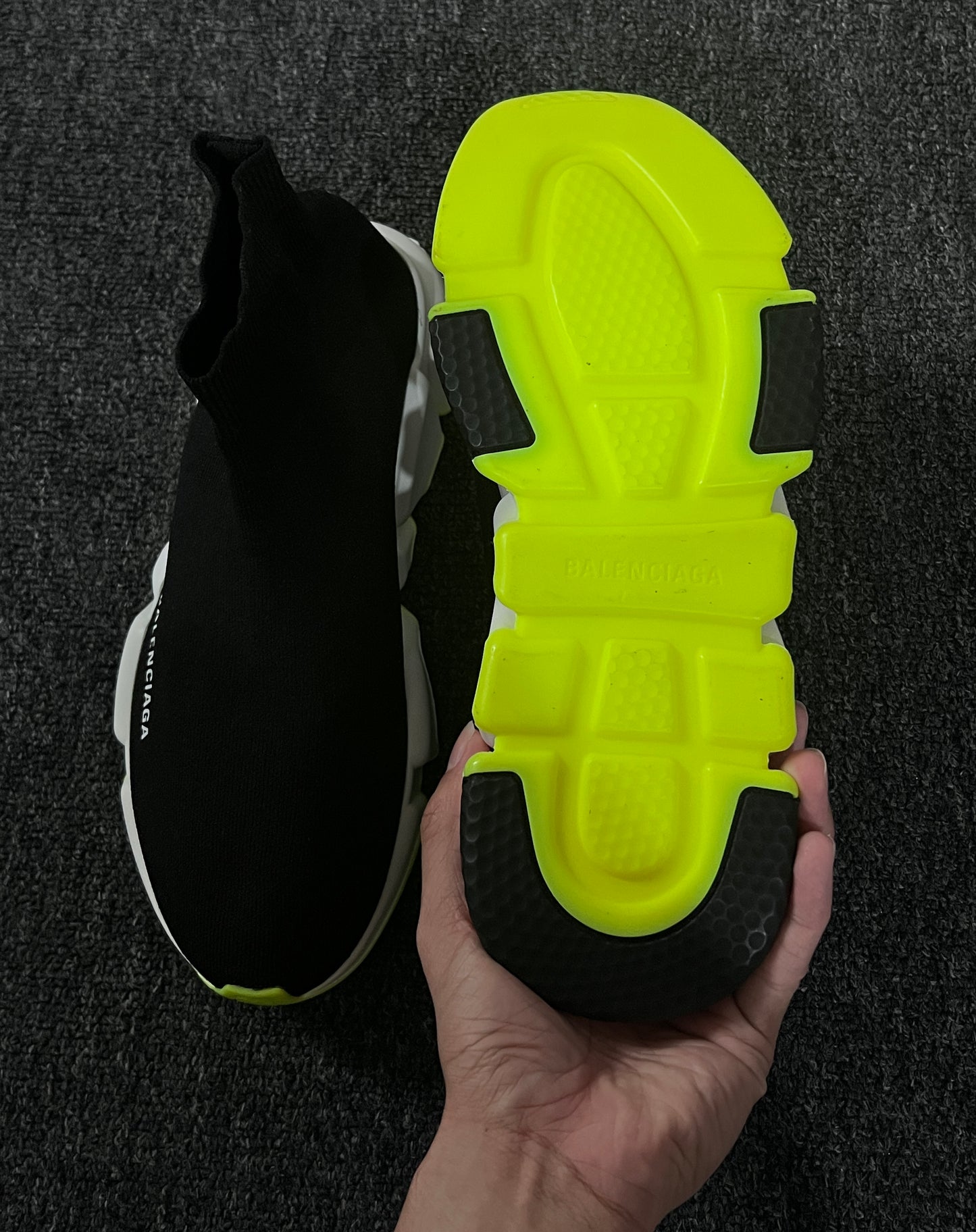 BALENCIAGA SPEED TRAINER SNEAKERS