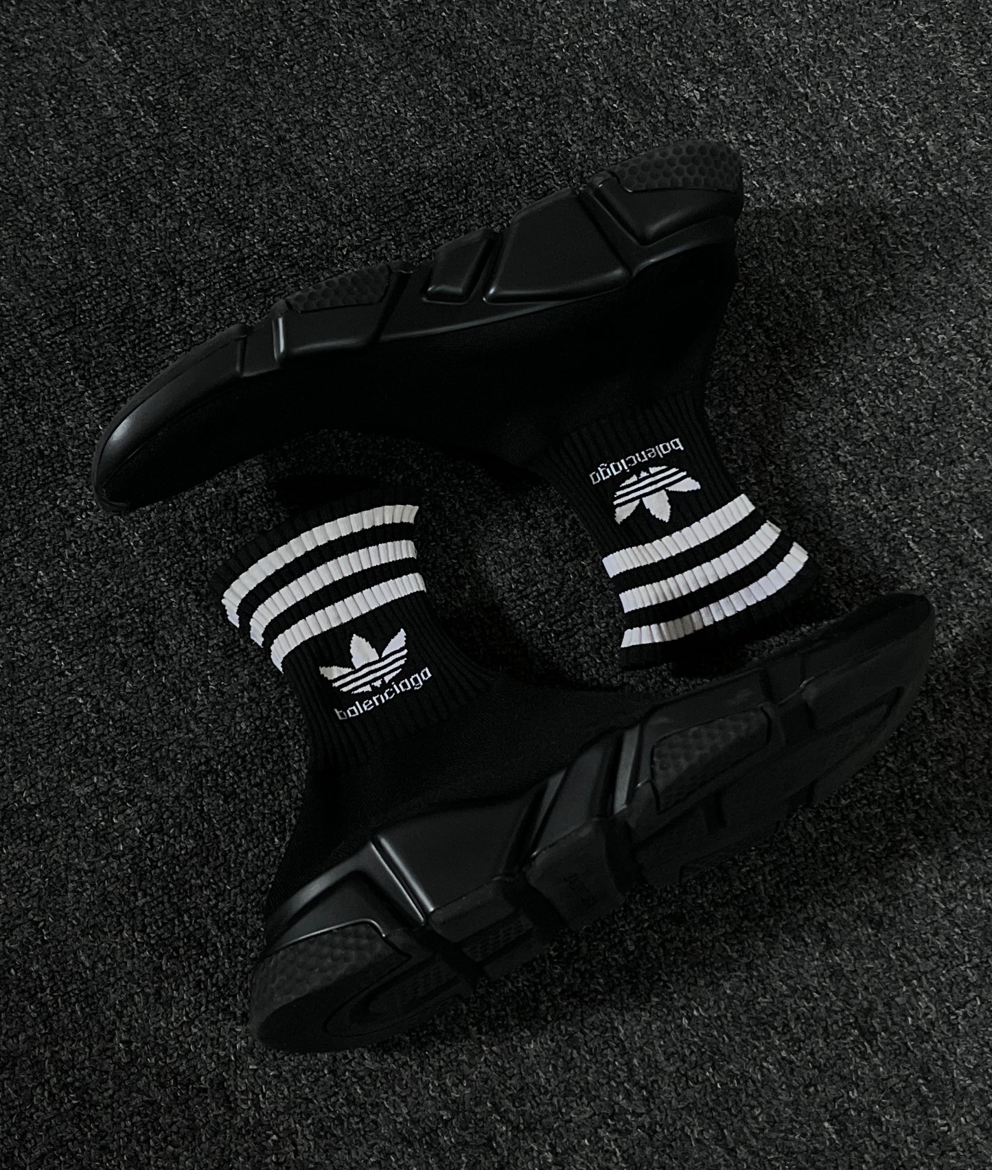 BALENCIAGA X ADIDAS SPEED TRAINER SNEAKERS