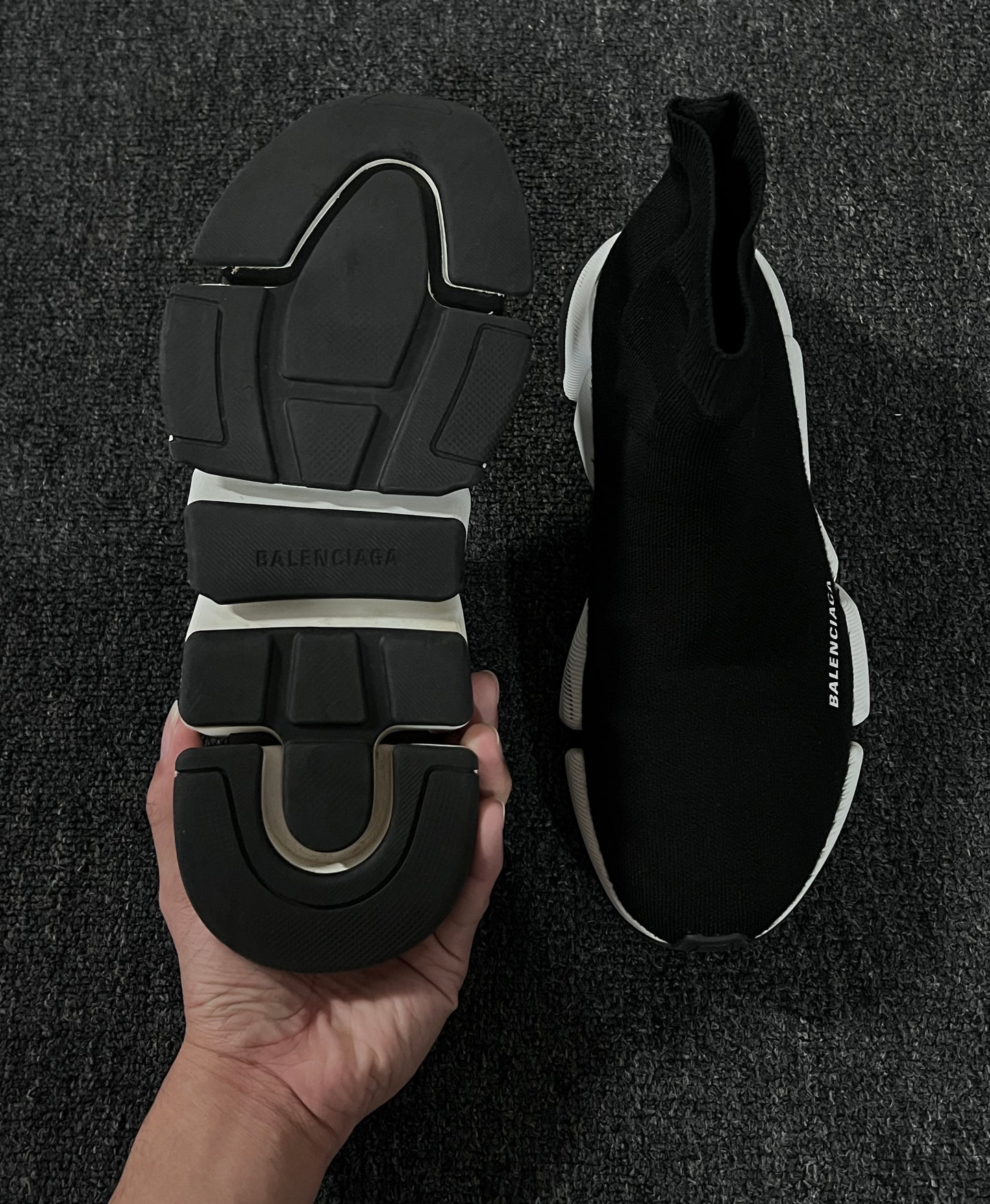 BALENCIAGA 2.0 SPEED TRAINER SNEAKERS