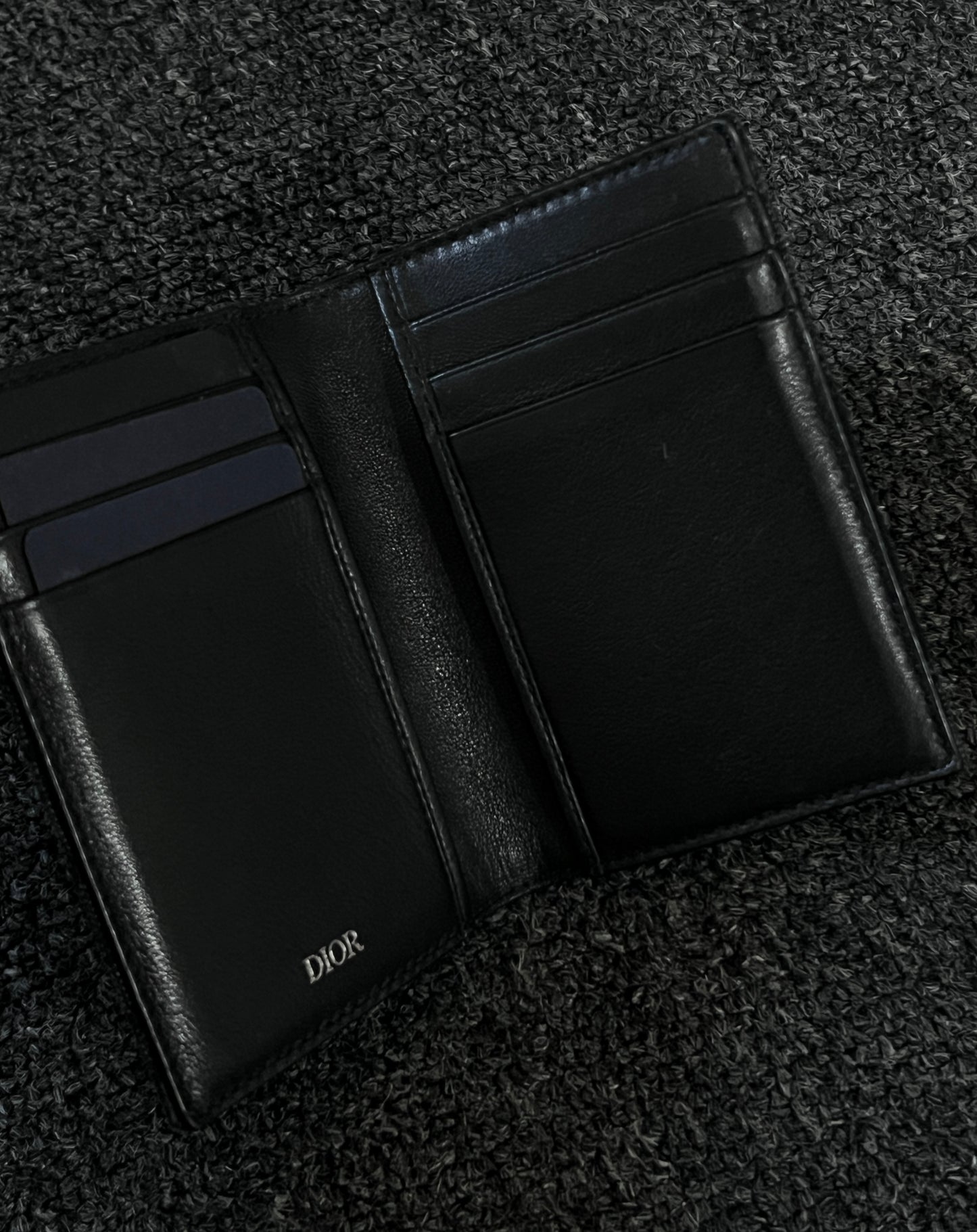 DIOR OBLIQUE LOGO CARD HOLDER