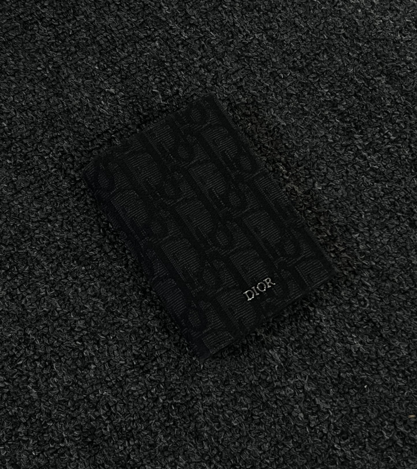 DIOR OBLIQUE LOGO CARD HOLDER