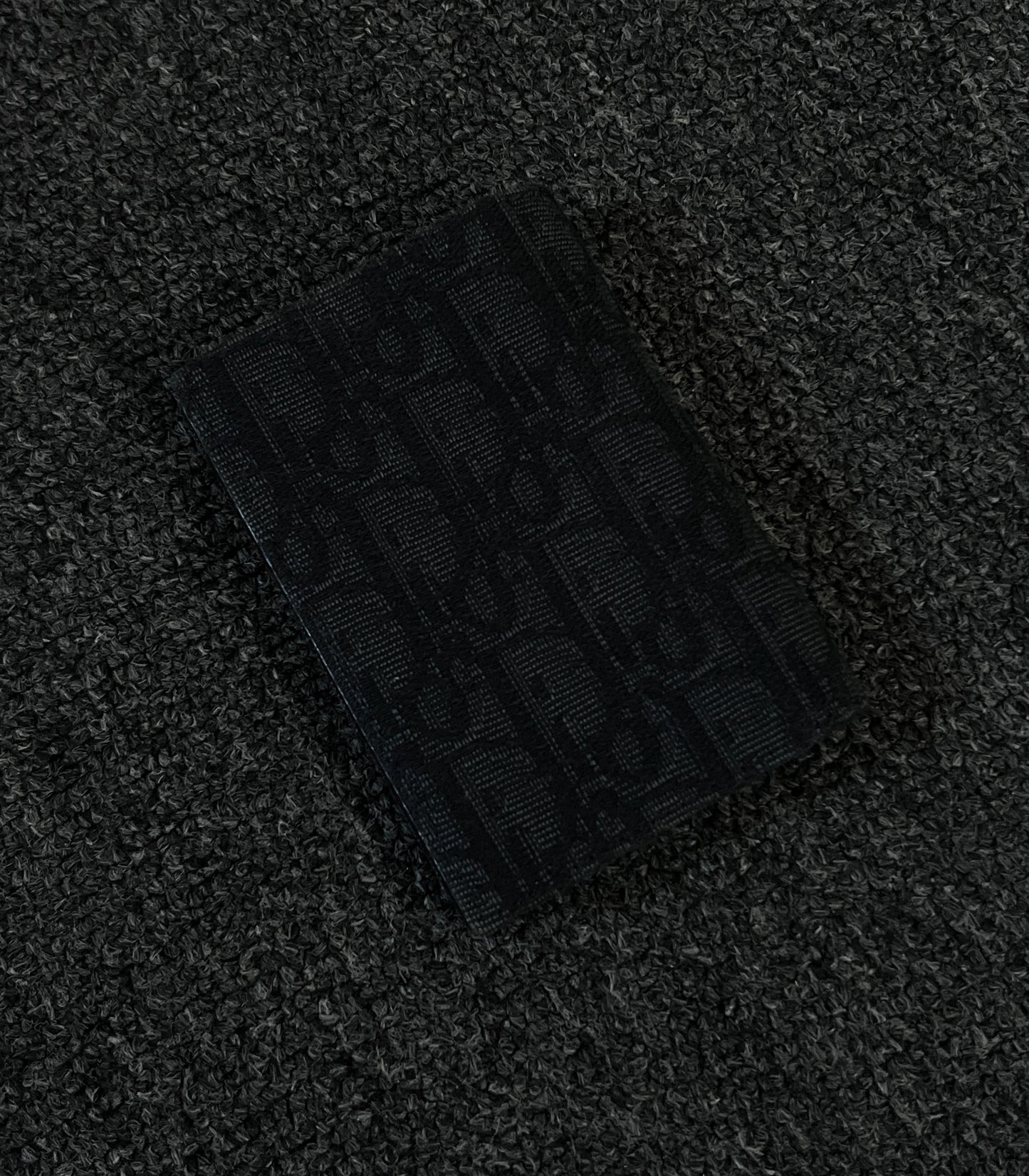 DIOR OBLIQUE LOGO CARD HOLDER