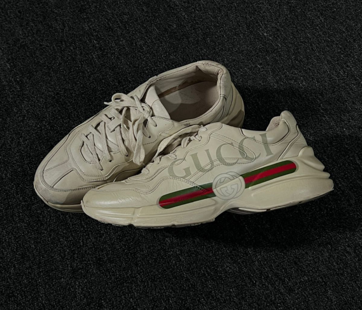 Gucci Rhyton Logo Sneakers