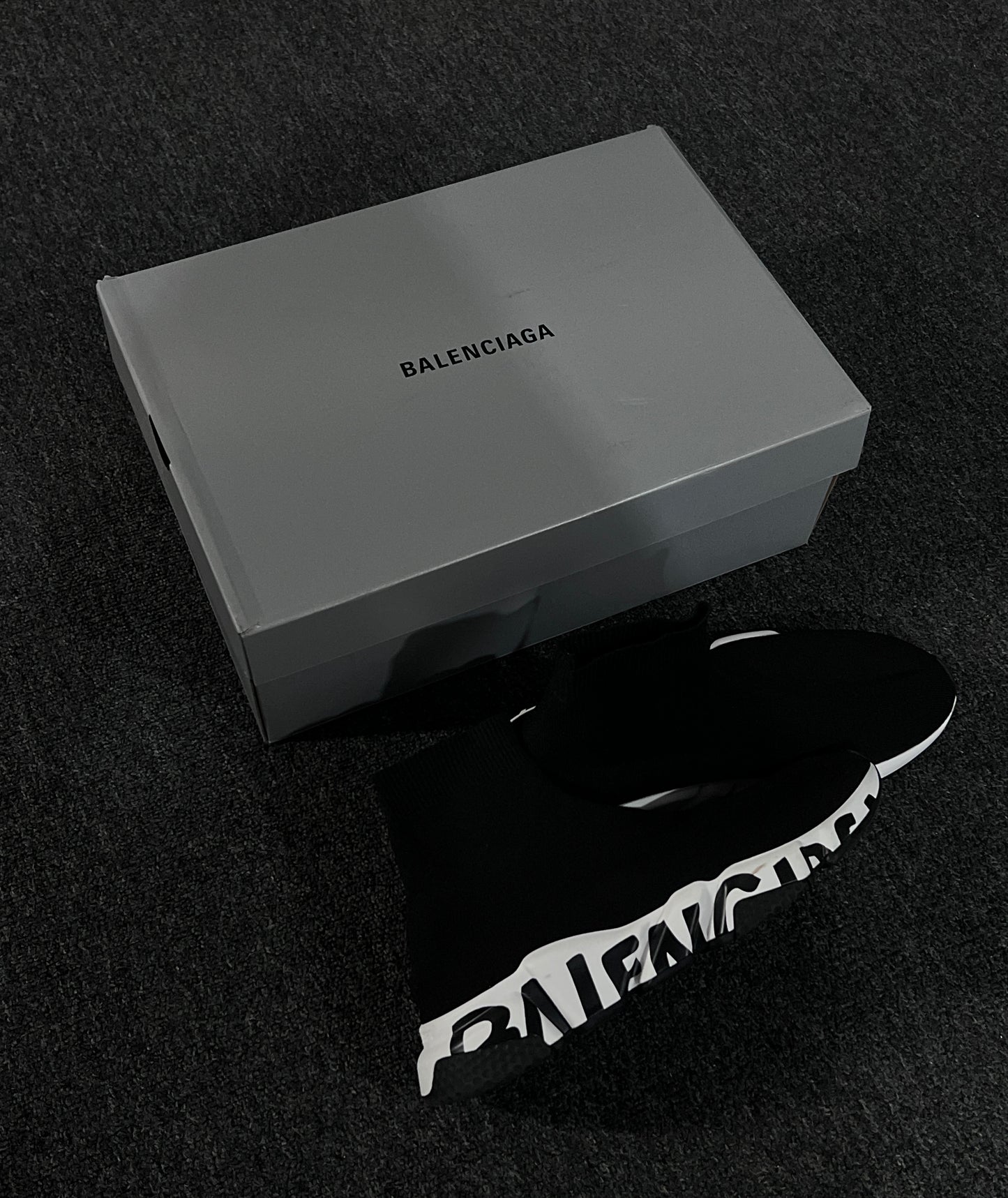 Balenciaga Graffiti Speed Trainer Sneakers