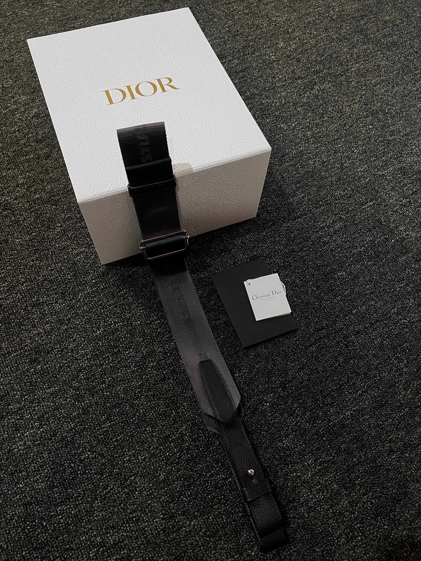 DIOR OBLIQUE SADDLE BAG