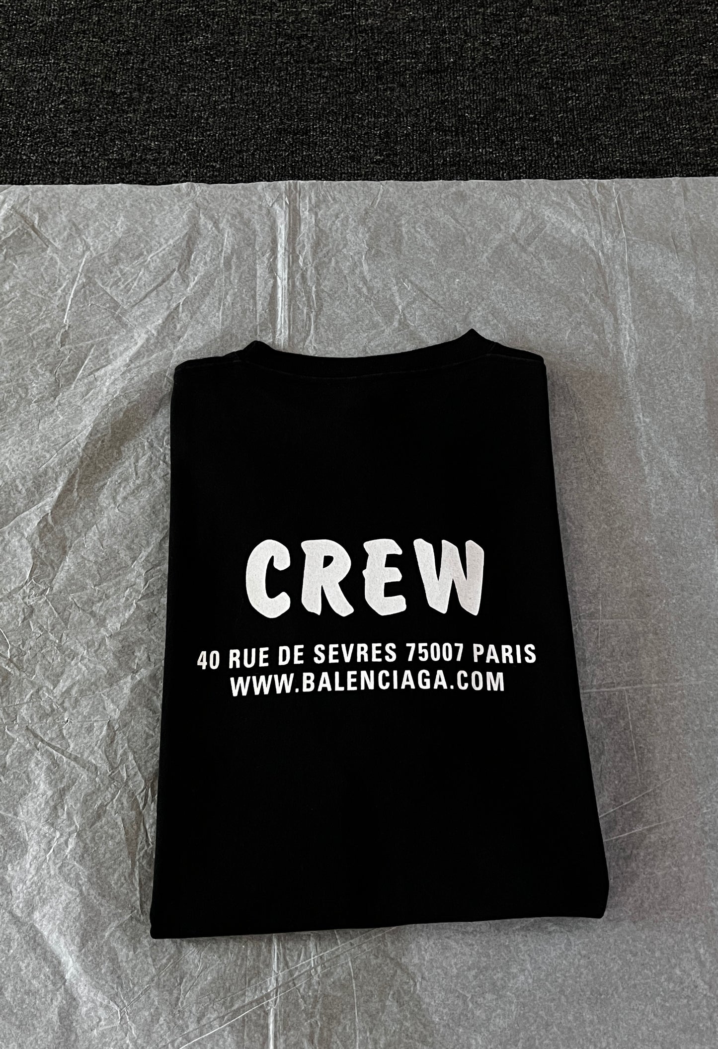 Balenciaga Crew Logo Tee