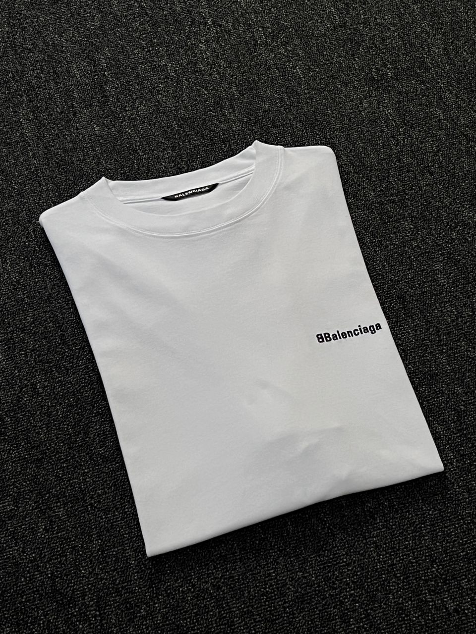 Balenciaga BB Logo - White Tee