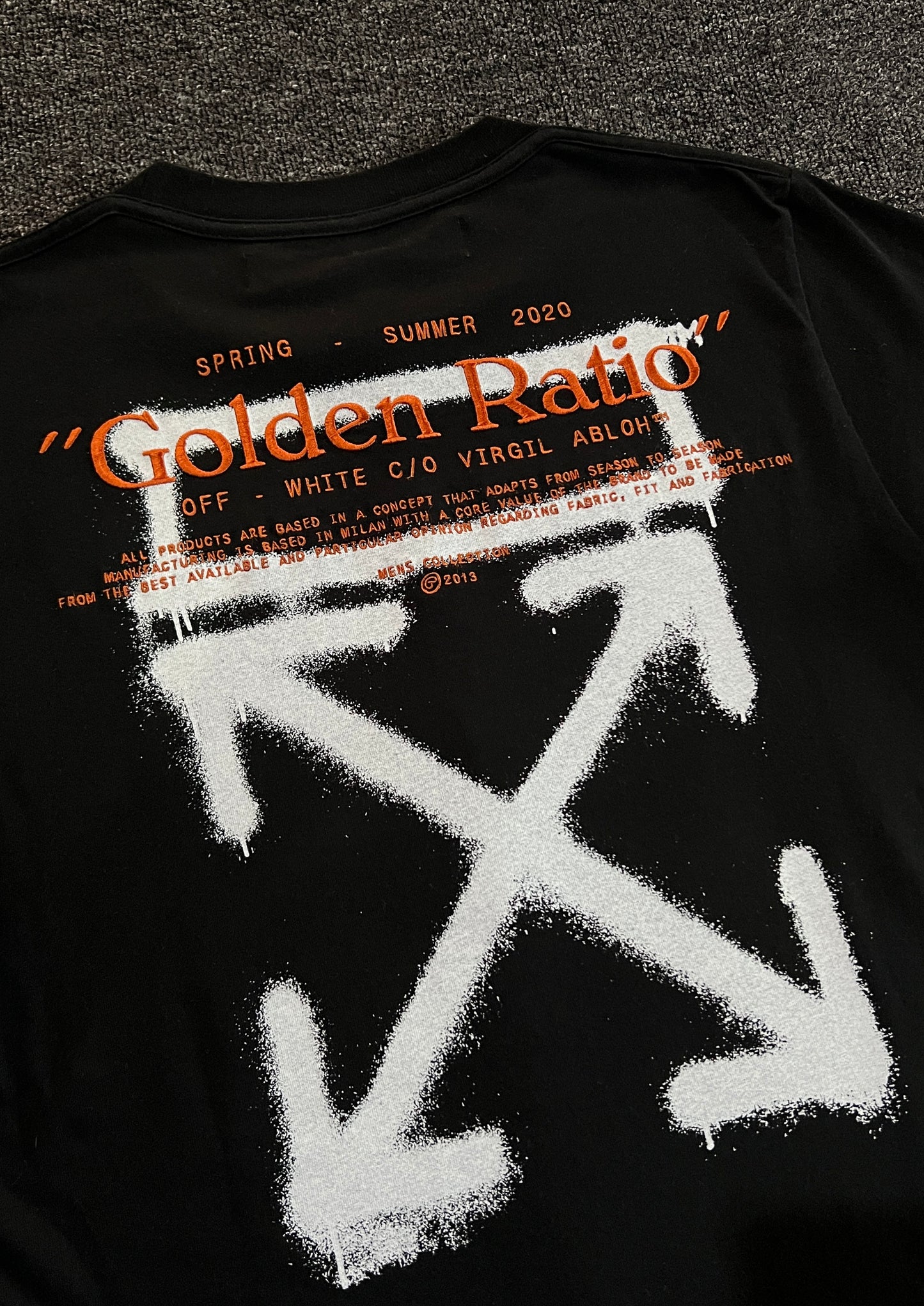 Off White x Golden Ratio Tee