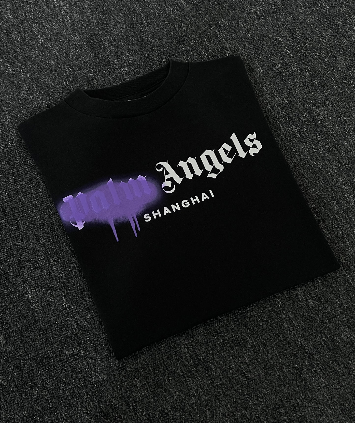 Palm Angels Spray Logo Tee 1