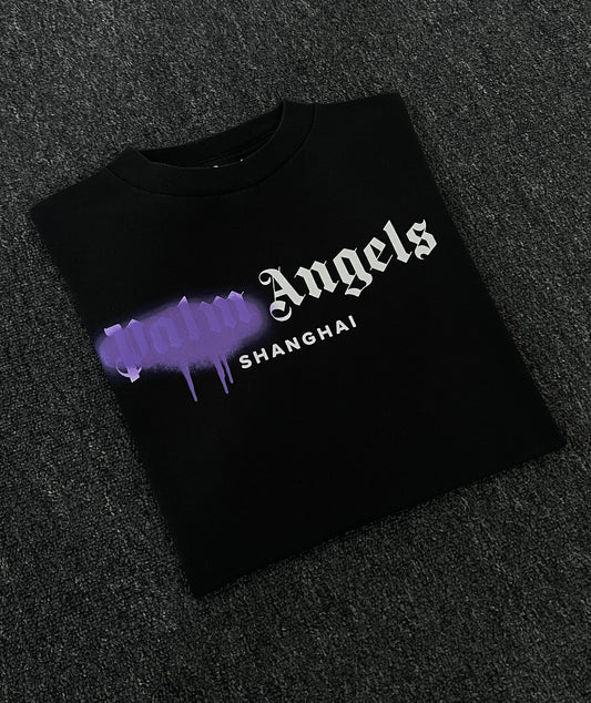 Palm Angels Spray Logo Tee 1