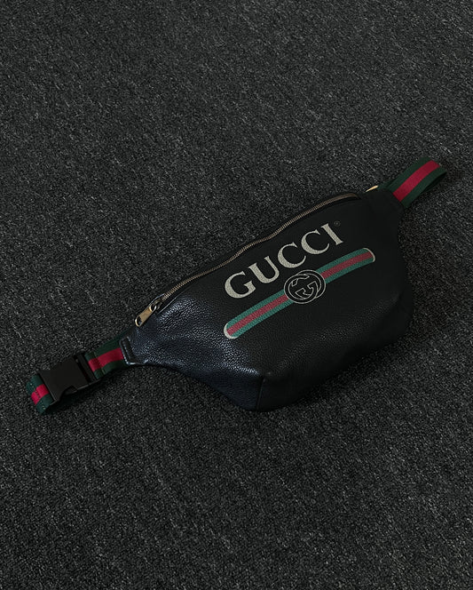 Gucci Classic Logo Waist Bag Large