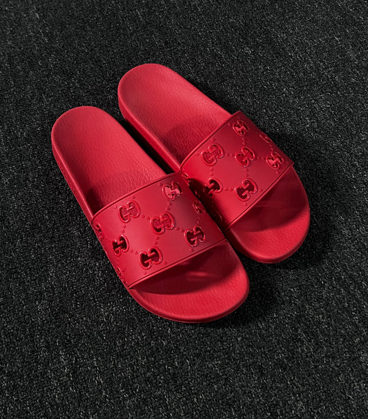 Gucci GG Logo Sandals Slides