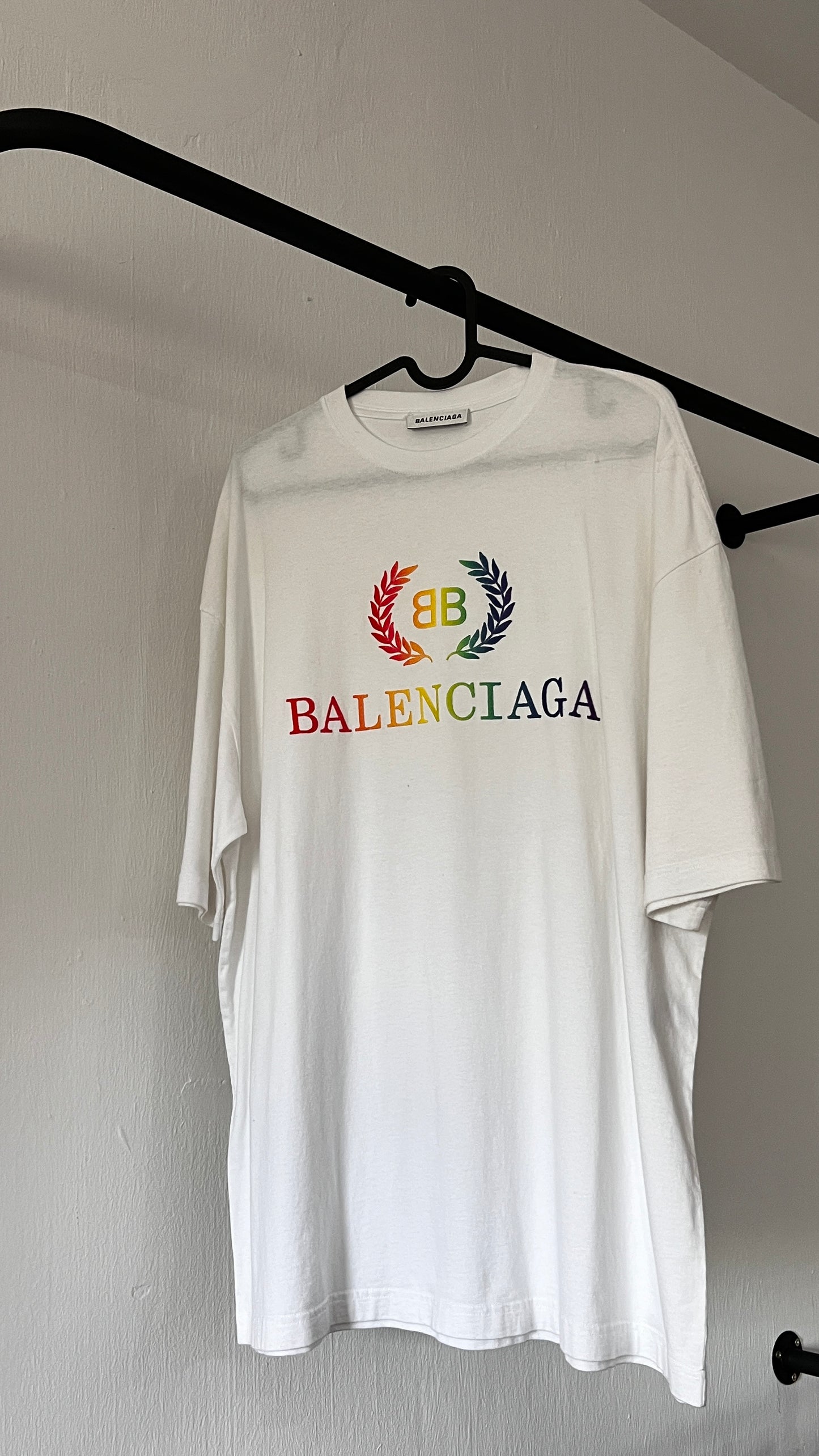 Balenciaga BB Embroidery Logo Tee