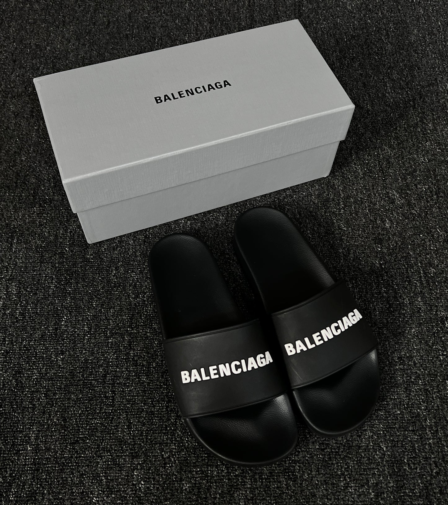 Balenciaga Logo Slides