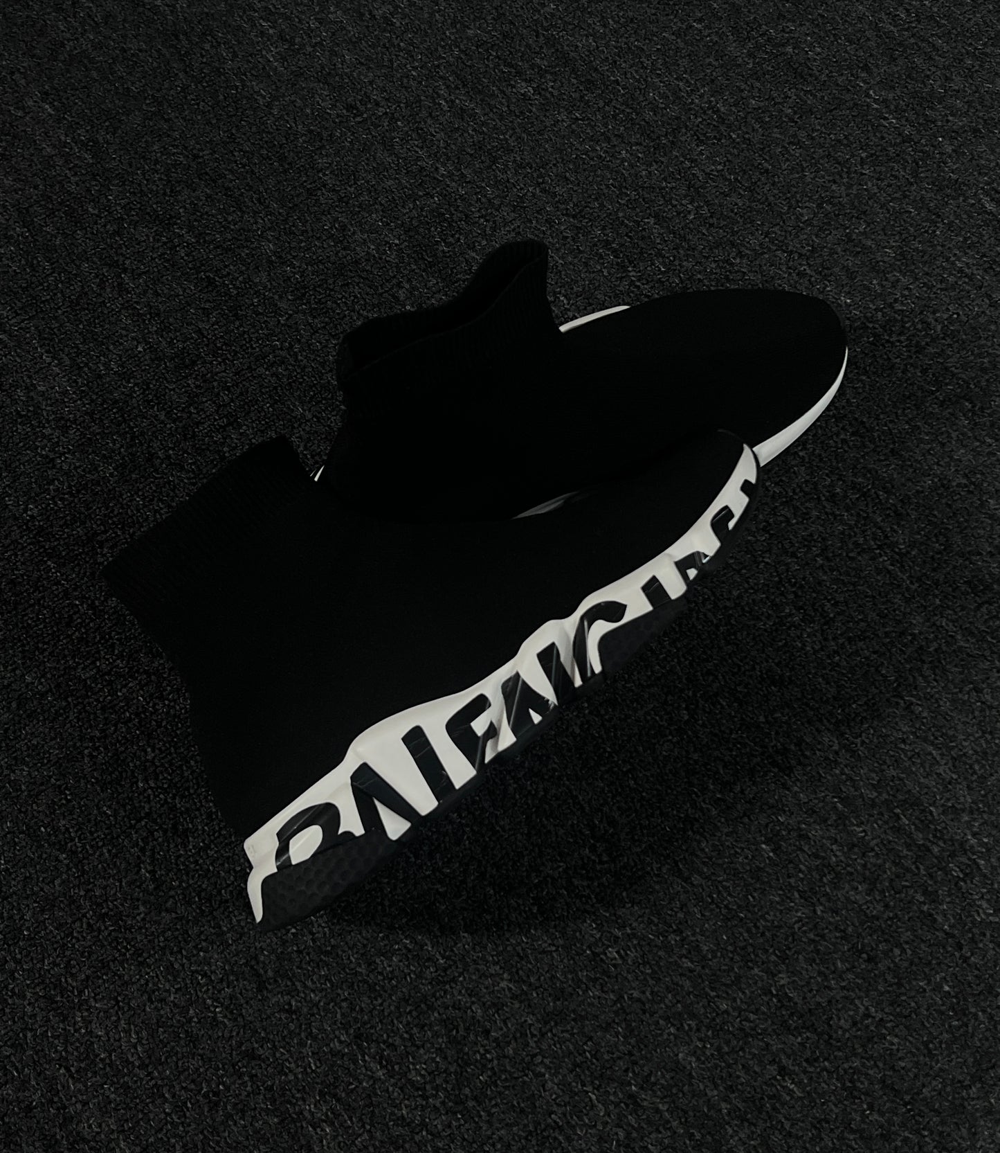 BALENCIAGA GRAFFITI SPEED TRAINER SNEAKERS