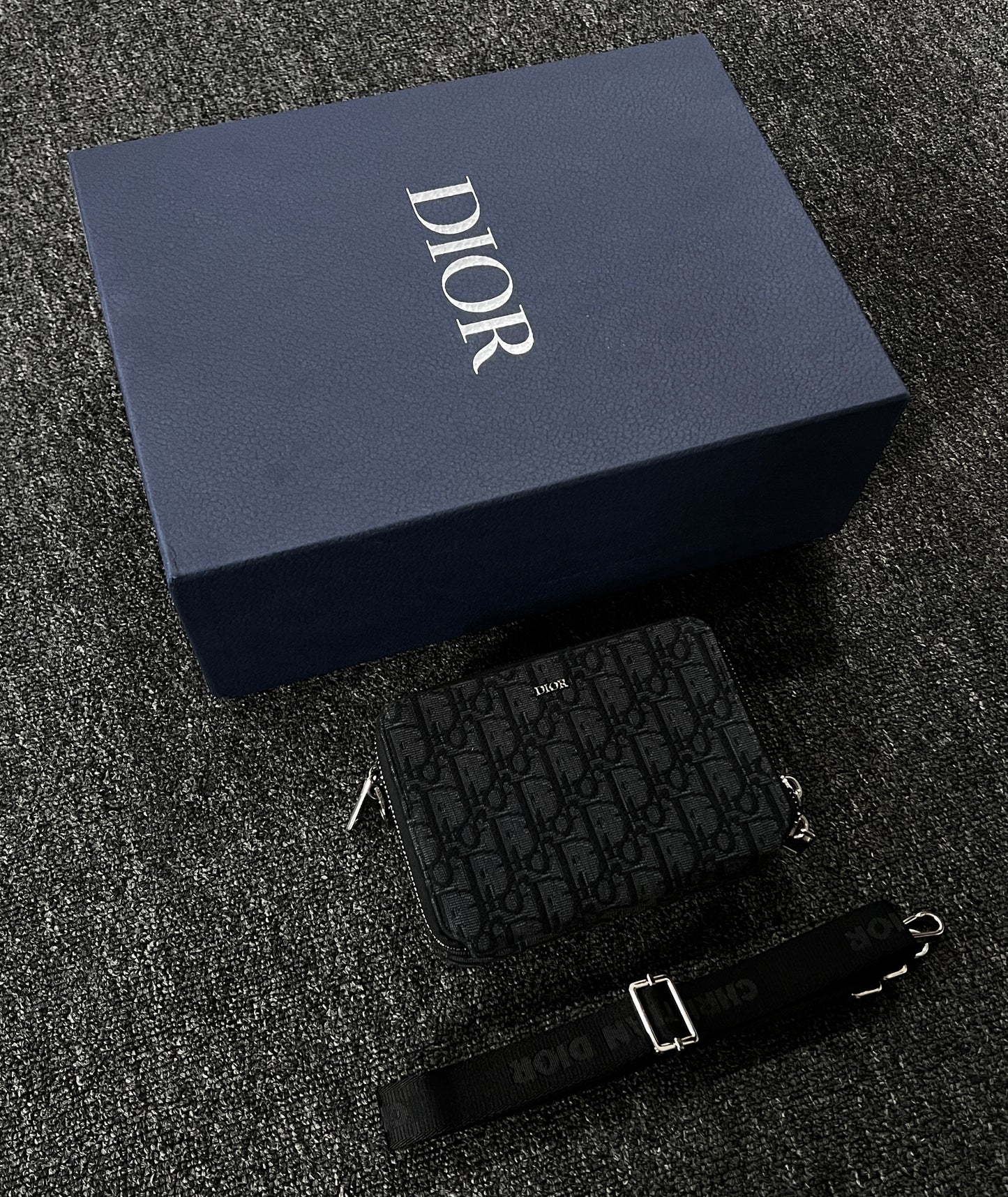 Dior Oblique Logo Shoulder Bag
