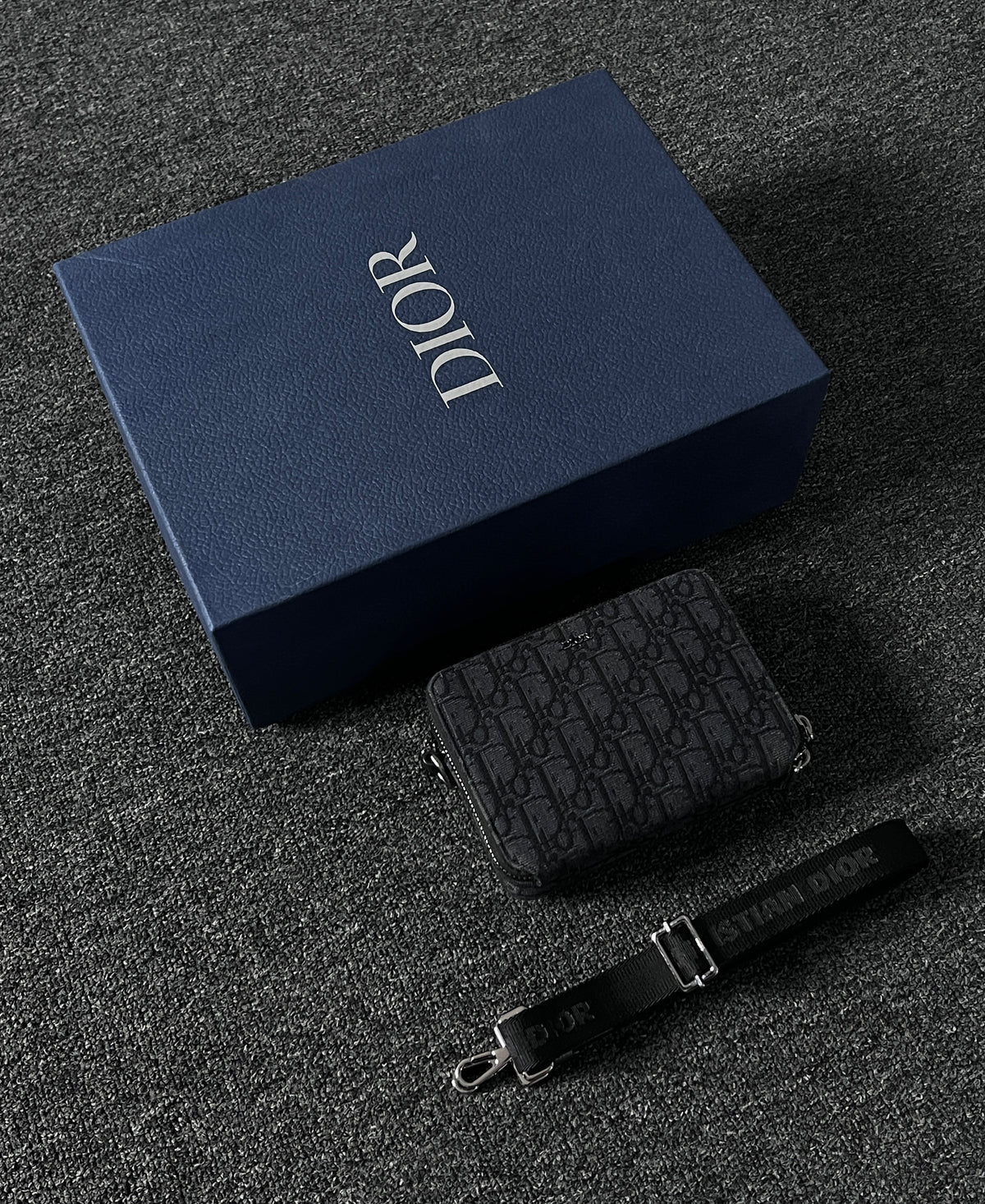 Dior Oblique Logo Shoulder Bag