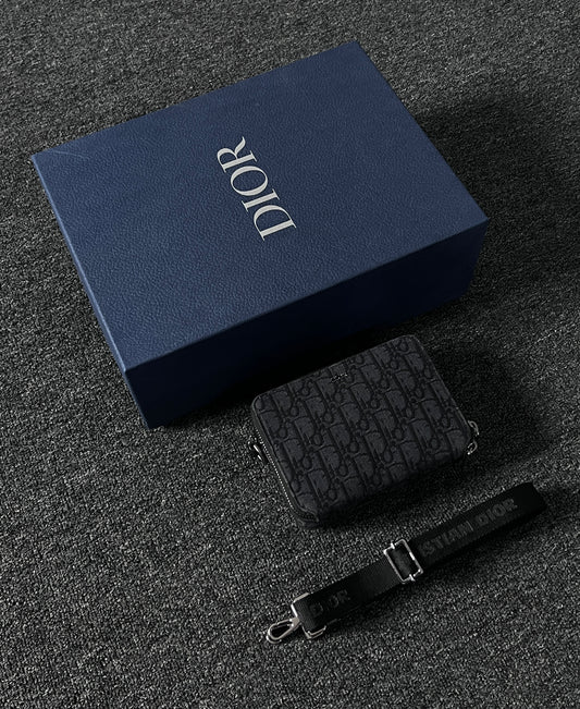 Dior Oblique Logo Shoulder Bag