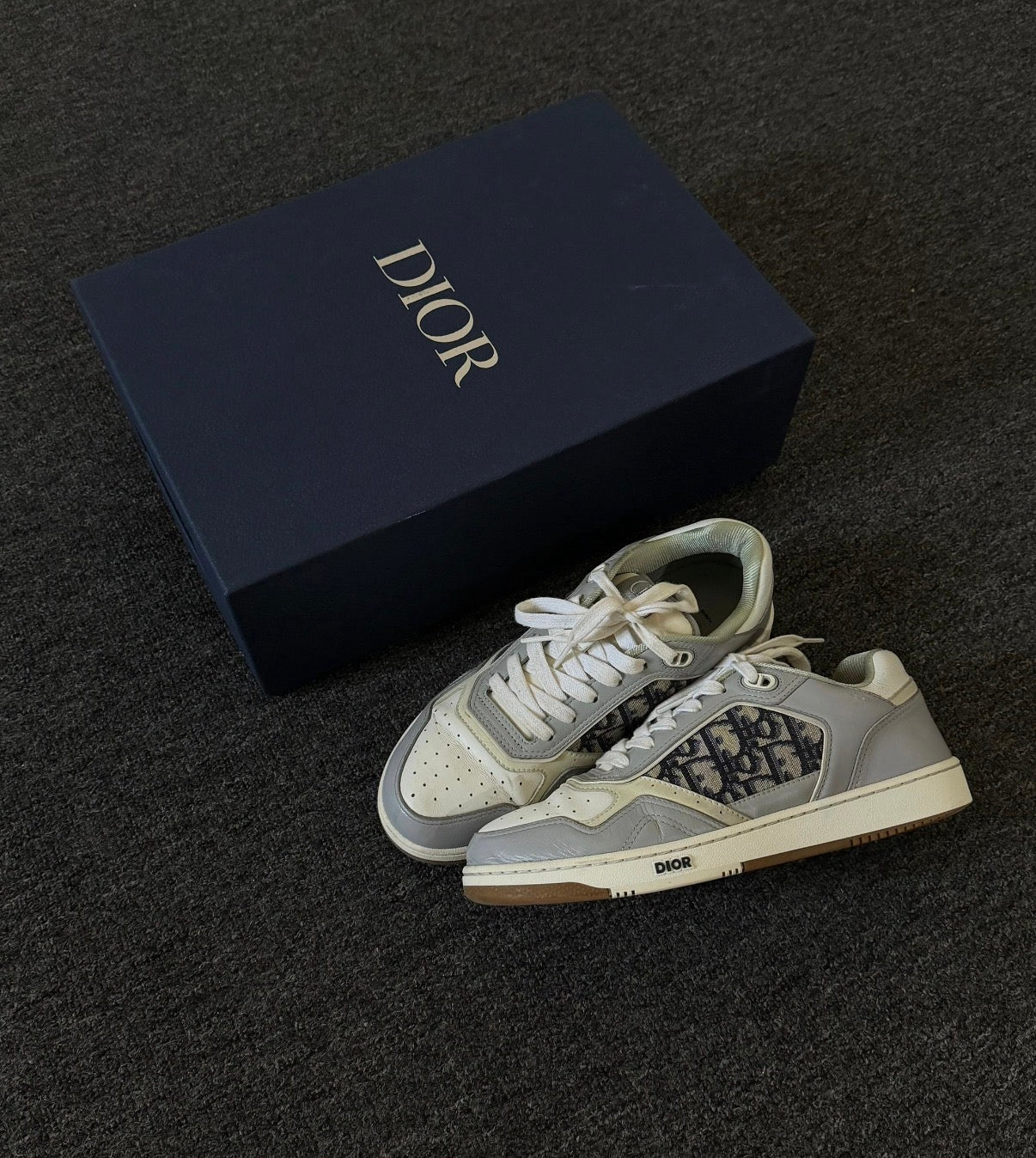 Dior Oblique B27 Low Cut Sneakers