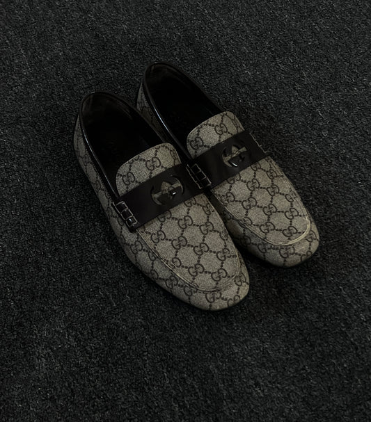 Gucci GG Canvas Logo Shoes