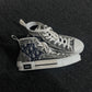 DIOR OBLIQUE LOGO B23 HIGH CUT SNEAKERS