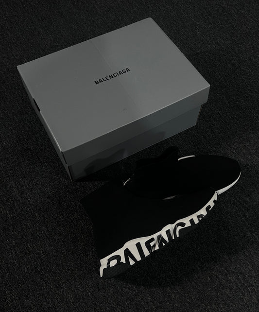 BALENCIAGA GRAFFITI SPEED TRAINER SNEAKERS