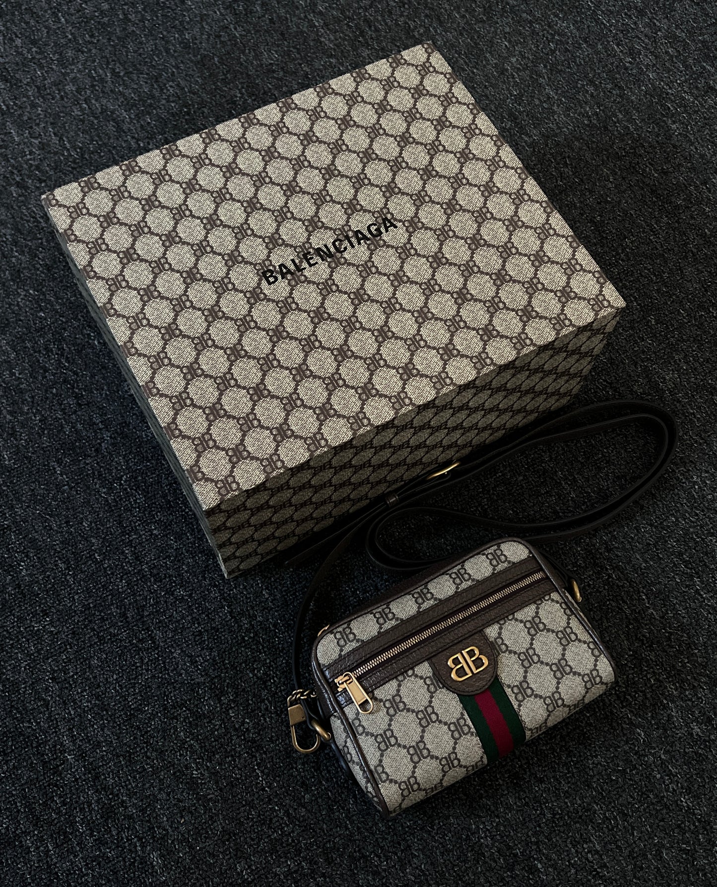 Balenciaga x Gucci Safari Bag Deposit