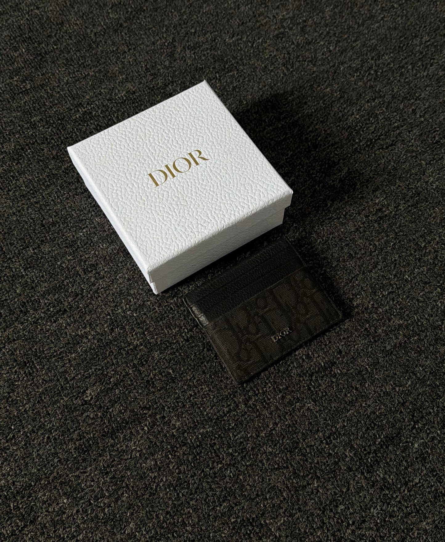 Dior Oblique Logo Card Holders