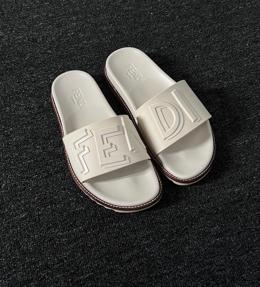 Fendi Classic Logo Sandals Slides
