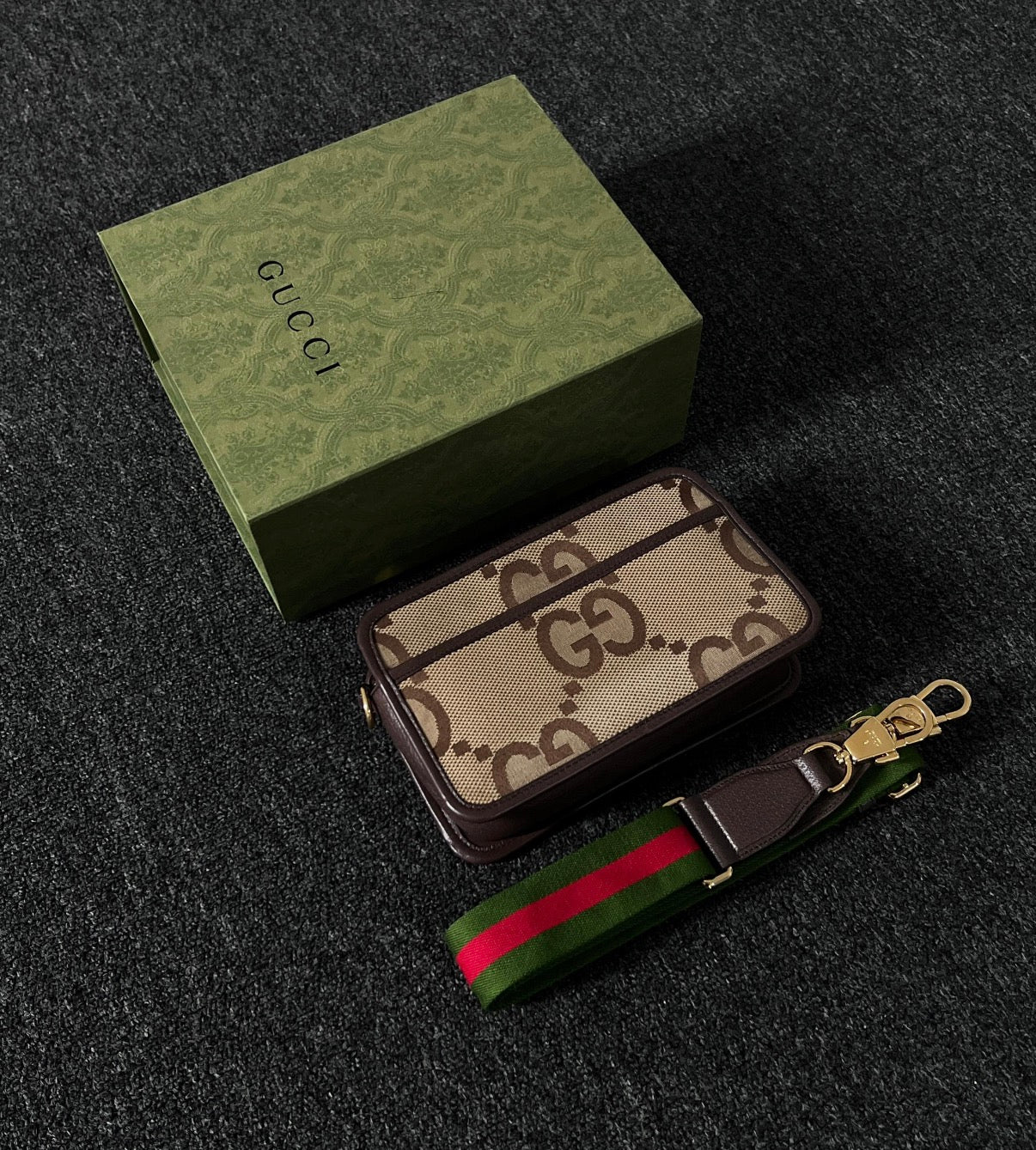 Gucci Classic GG Logo Shoulder Bag