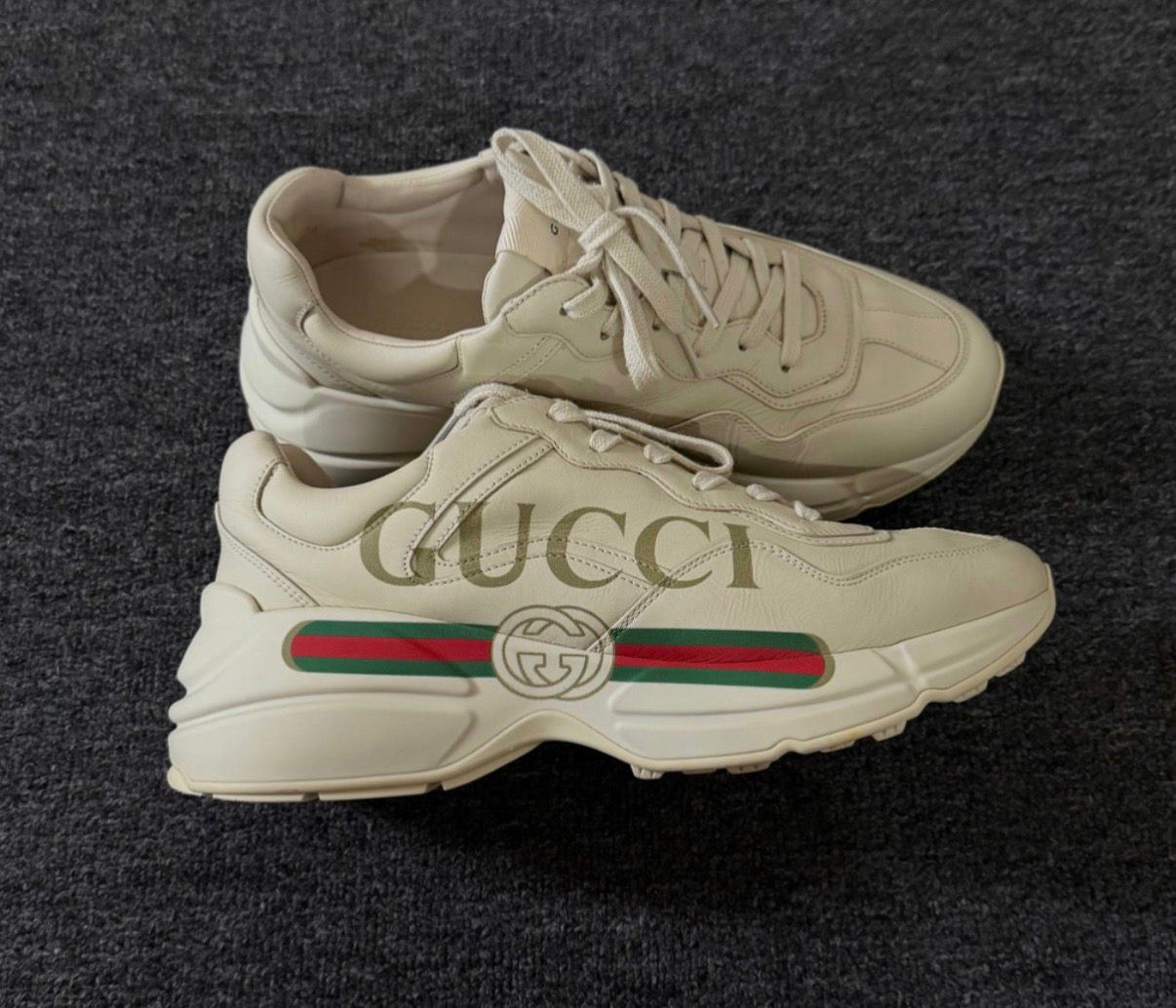 Gucci Rhyton Logo Sneakers