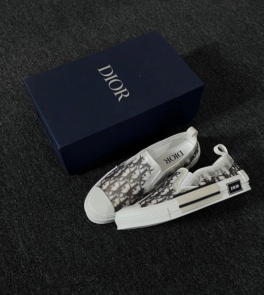 Dior Oblique B23 Slip On Sneakers