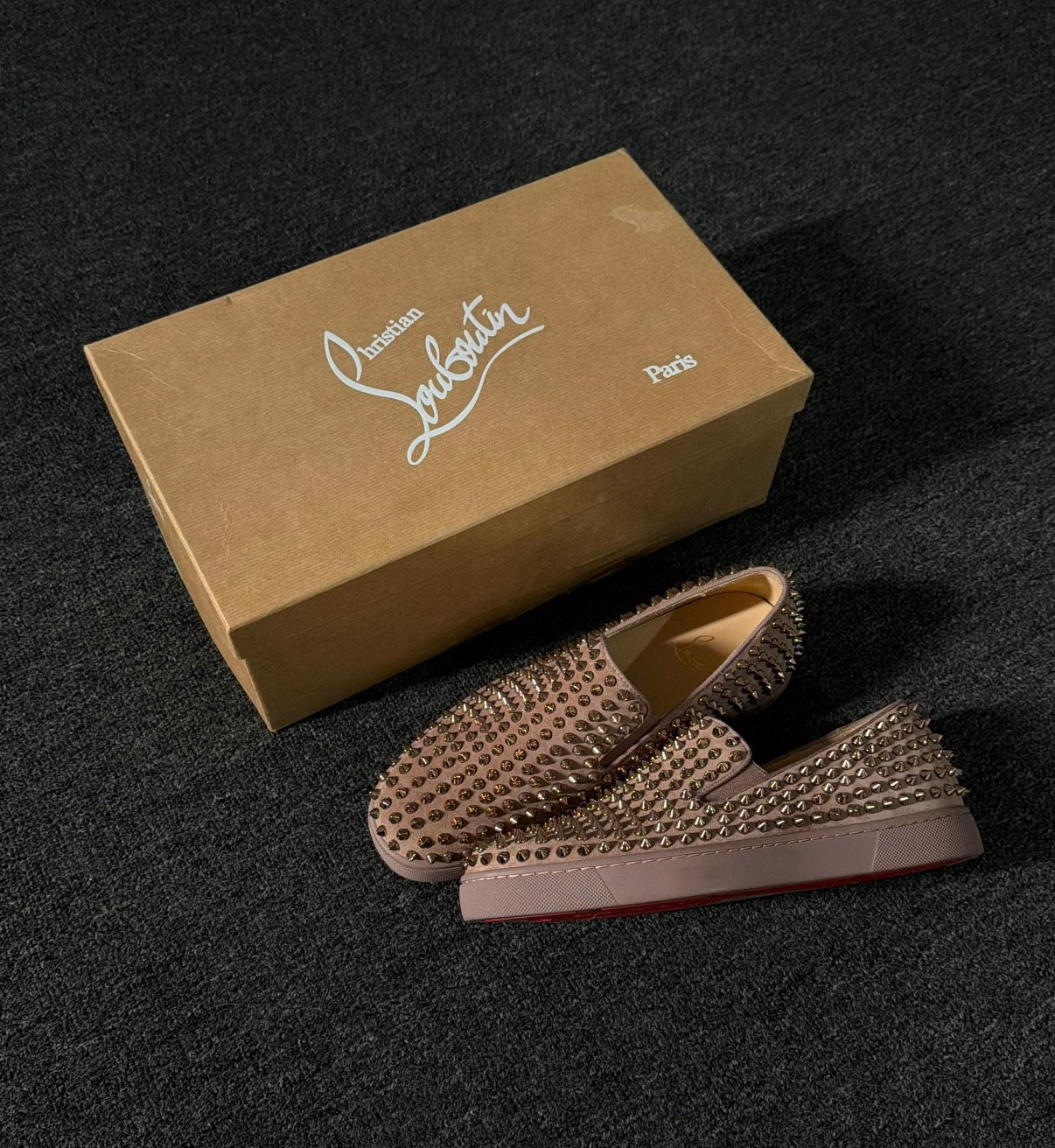 Christian Louboutin Slip On Sneakers