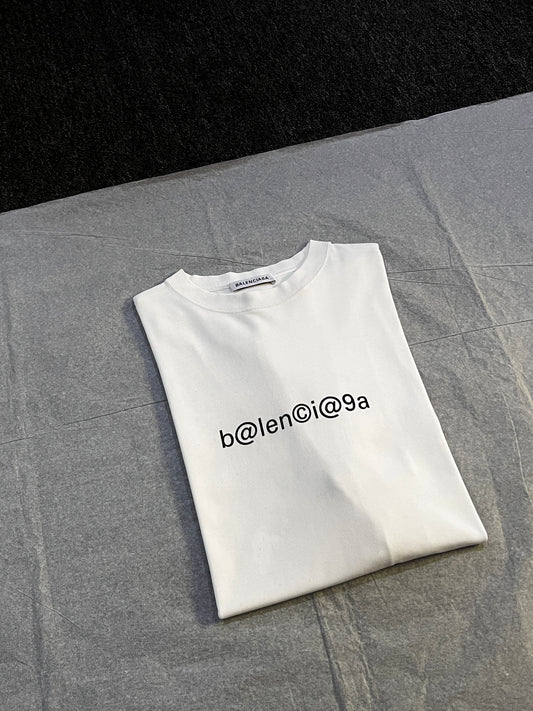 Balenciaga Classic Logo Tee White